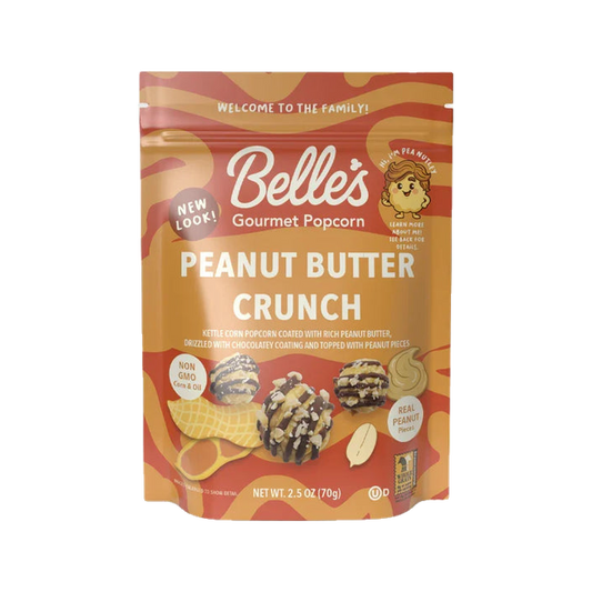 Belles Gourmet Popcorn Peanut Butter Crunch