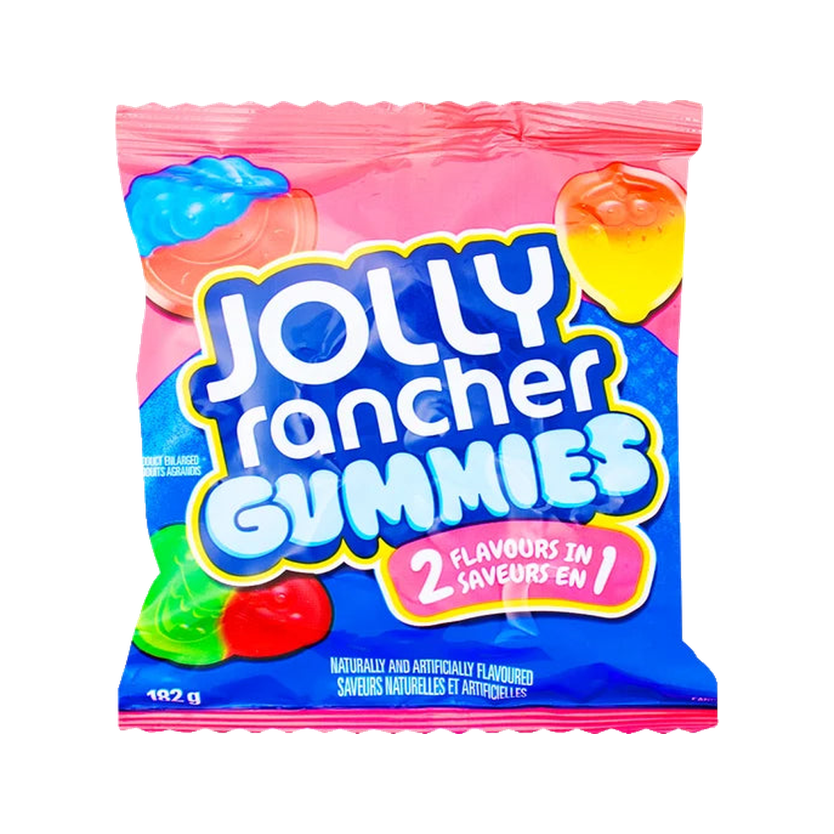 Jolly Rancher 2-in-1 Gummies candy.