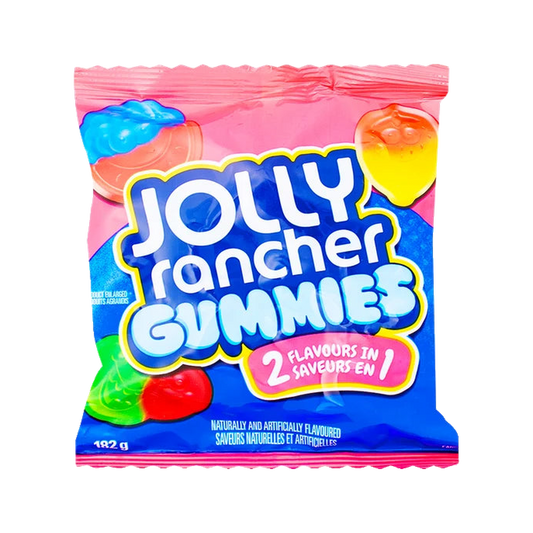 Jolly Rancher 2-in-1 Gummies candy.
