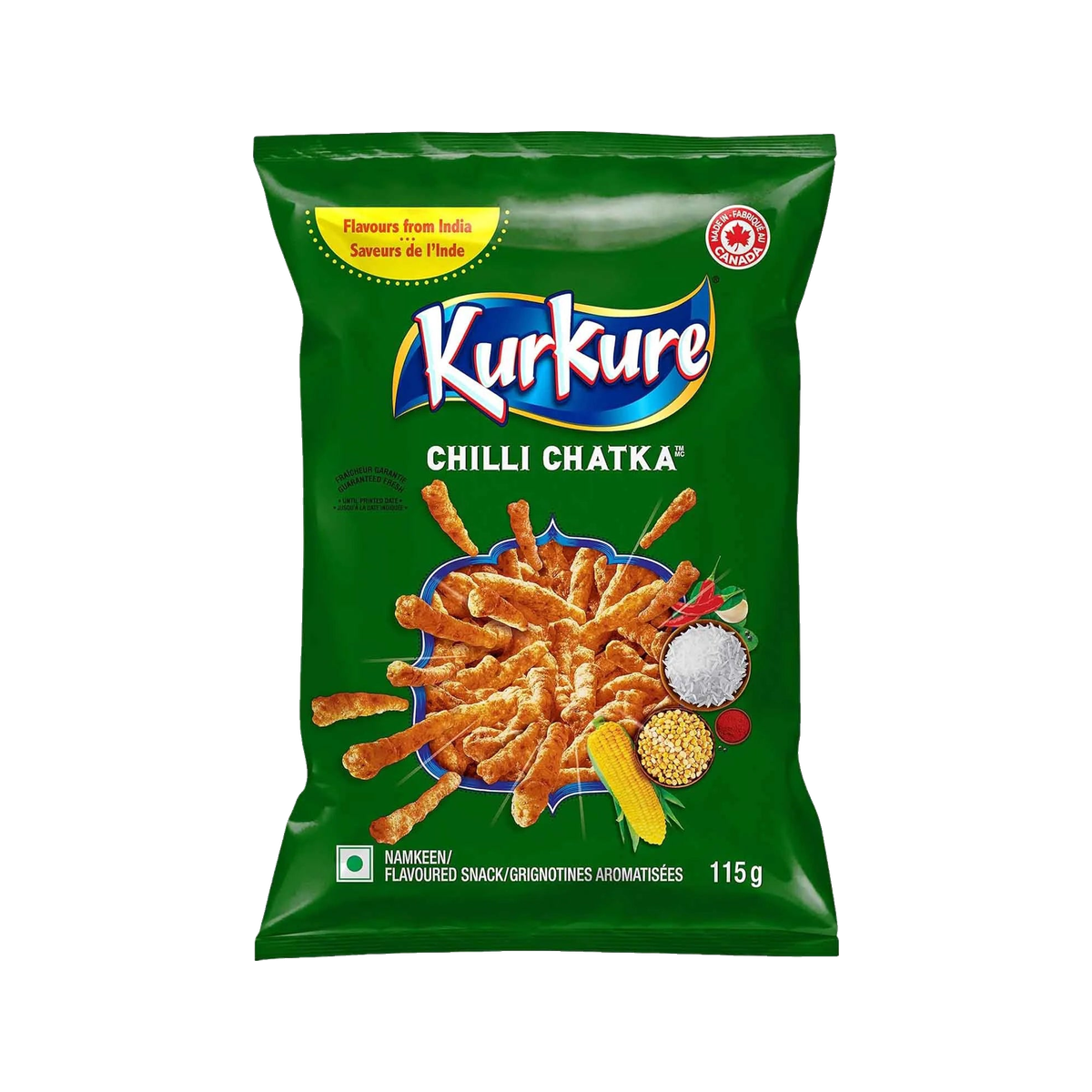 Kurkure Chilli Chatka — packet