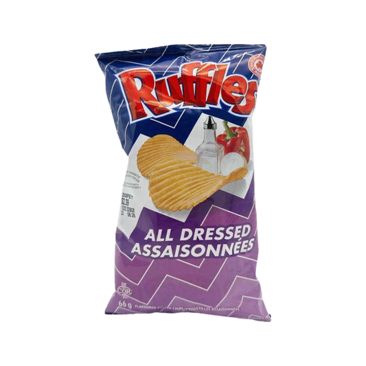 Ruffles all dressed assaisonnees