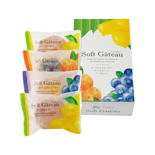 NAKAYAMA Soft Gâteau Tarte Cake Assortment