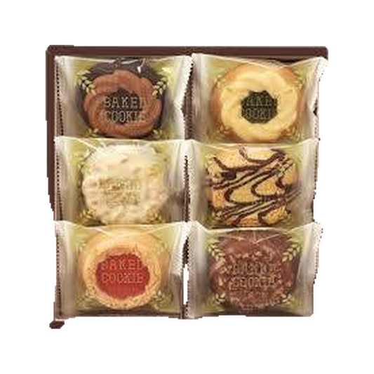 Nakayama Baked Cookies gift box (6 pc) — pack
