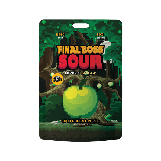 Final Boss Sour Level 4 Sour Green Apples