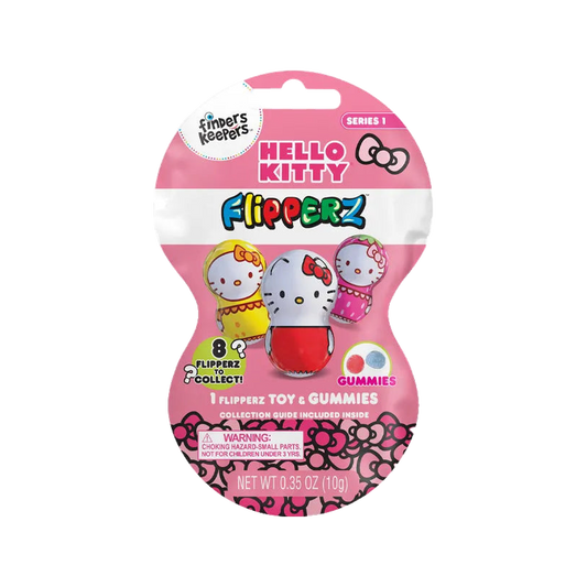 Finders Keepers Hello Kitty Flipperz Toy & Gummies — gummy