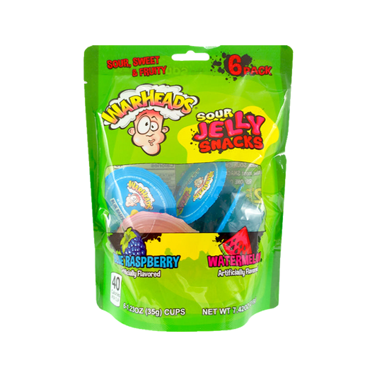Warheads Sour Jelly Snacks