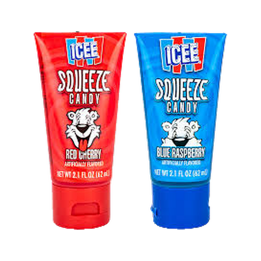 ICEE SQUEEZE CANDY IN DISPLAY