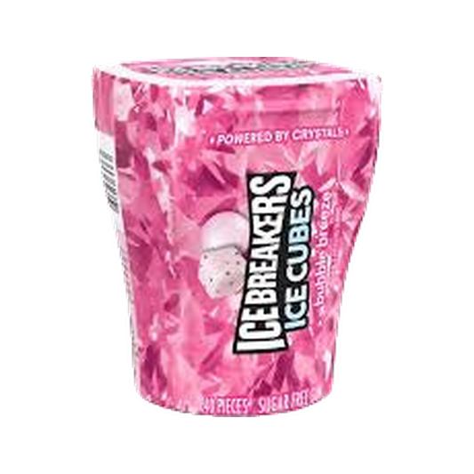 ICE BREAKERS ICE CUBE BOTTLE PACK - BUBBLE BREEZE S/F