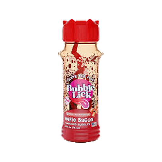 BUBBLE LICK FLAVORED BUBBLES - BACON — bottle