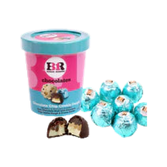 Baskin-Robbins Chocolate Chip Cookie Dough Chocolates - 5oz — cookies