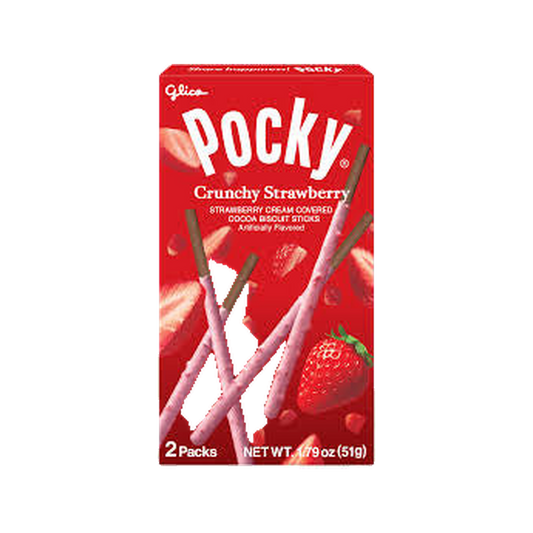 Pocky - Crunchy Strawberry Chocolate — stick