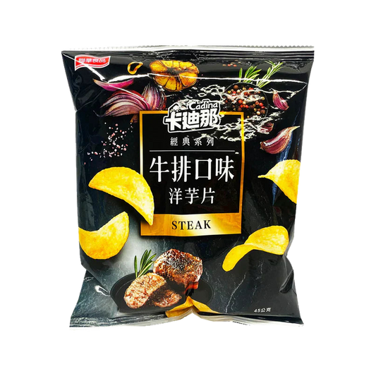 L.H. Cadina Potato Chips - Steak Flavor — bag