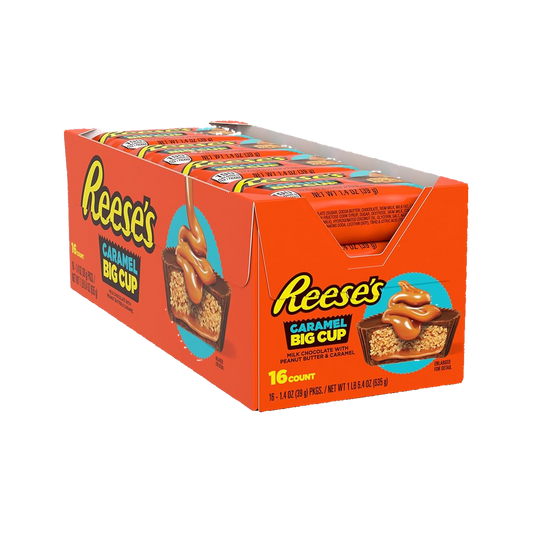 REESES CARAMEL BIG CUP — candy