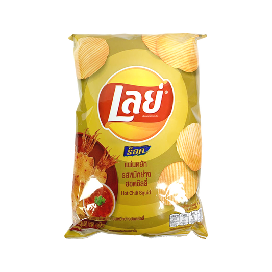 Lays Hot Chilli Squid — bag
