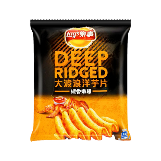 Lay’s Deep Ridged Pepper Chicken Flavor Chips - China