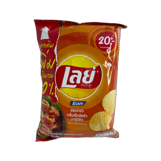 Lays Extra Barbecue Flavor Wavy (THAILAND)