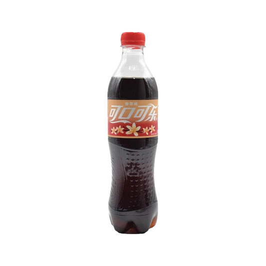 Coca-Cola Vanilla 500 mL - China — bottle