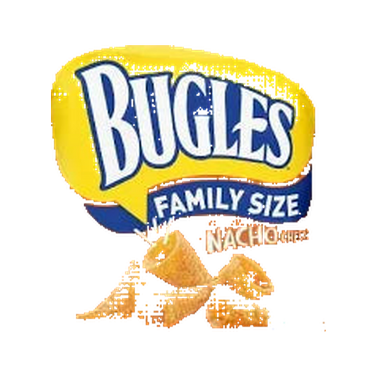 BUGLES CRISPY CORN SNACK - NACHO CHEESE — bag