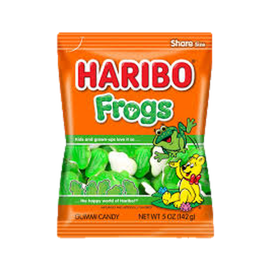 HARIBO PEG BAG - FROGS — gummy