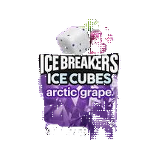 ICE BREAKERS ICE CUBE BOTTLE PACK - ARTIC GRAPE S/F — candy