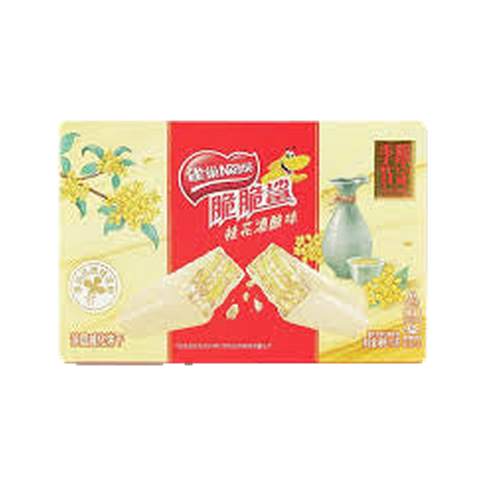 Crispy Shark, Osmanthus Rice Wine Flavored, Wafer Biscuits, 2.65 oz