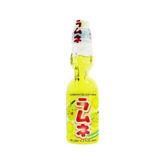 Ramune Green Apple Flavor — bottle