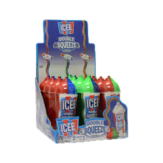 ICEE SQUEEZE DOUBLE CANDY IN DISPLAY