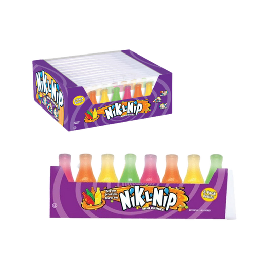 NIK-L-NIP WAX BOTTLES 8PK — drink