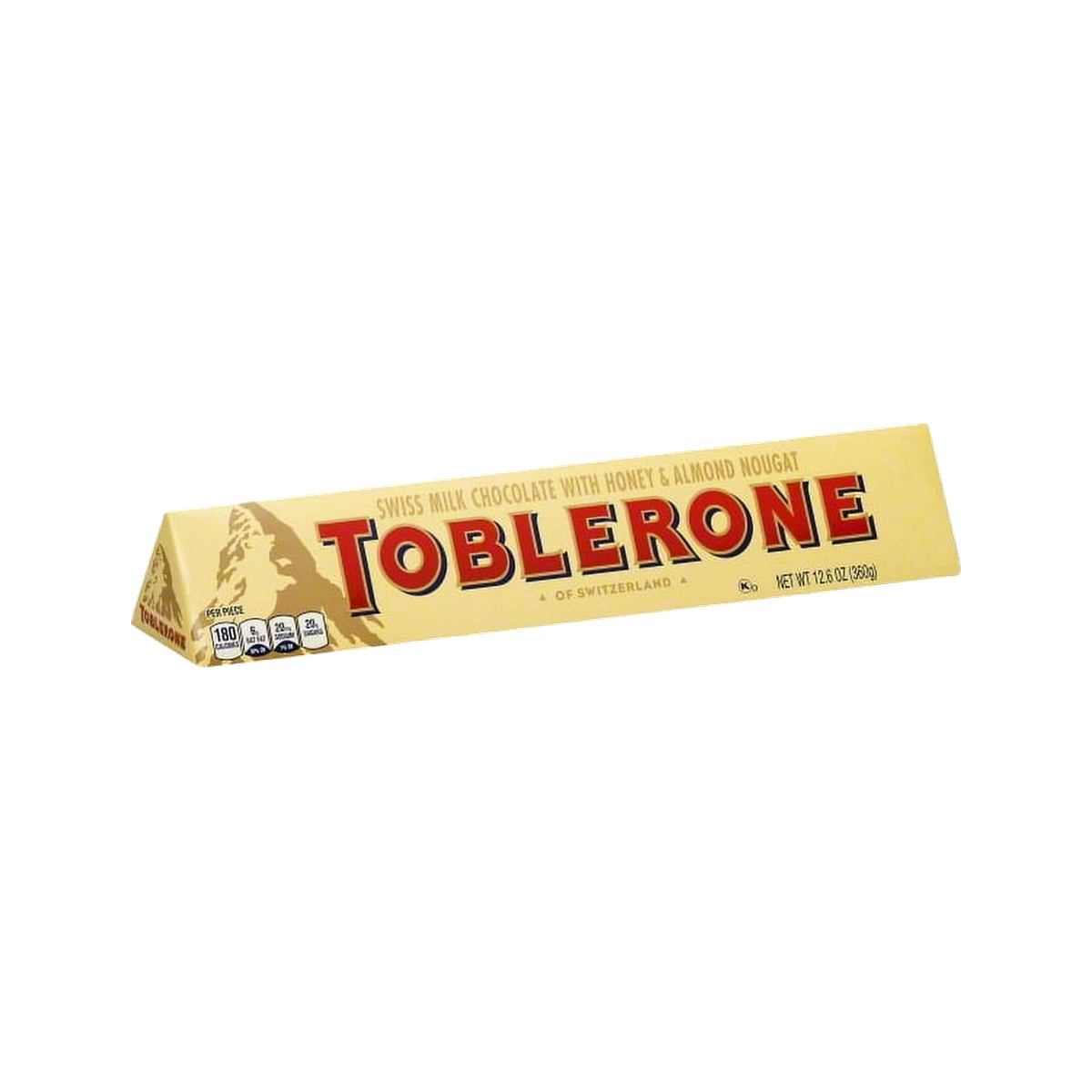 Toblerone Milk Chocolate With Honey And Almond — candy
