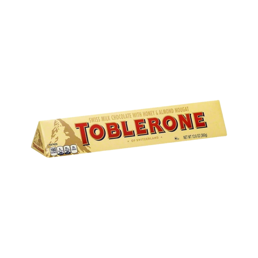 Toblerone Milk Chocolate With Honey And Almond — candy