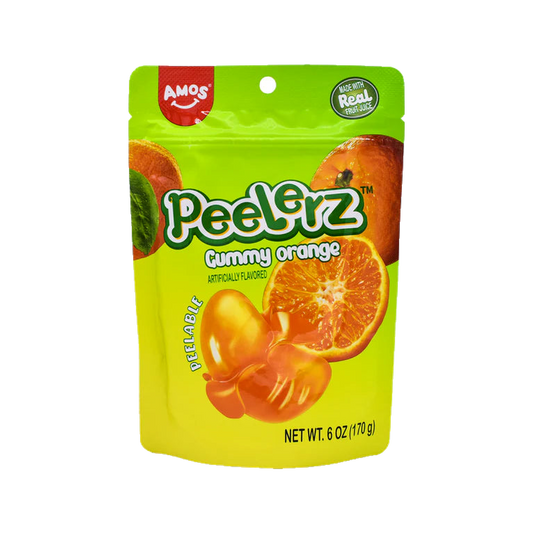 Amos Peelerz Gummy Orange 6oz