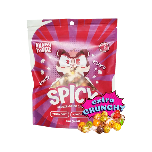 Kanpai foods spicy freeze dried candy