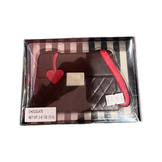 Chocolate handbag