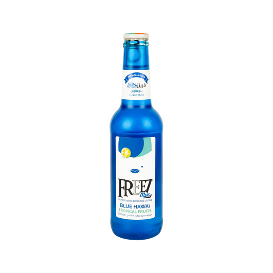 Freez mix carbonated blue hawai tropical fruits — bottle