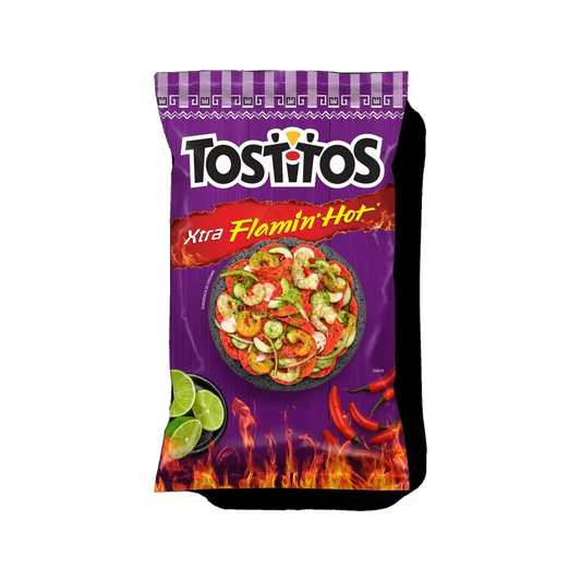 Tostitos Xtra Flamin hot — bag