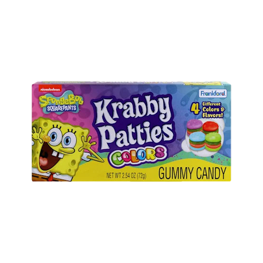 Krabby patties colours — box