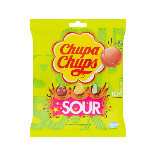 Chupa chups suckers sour — bag