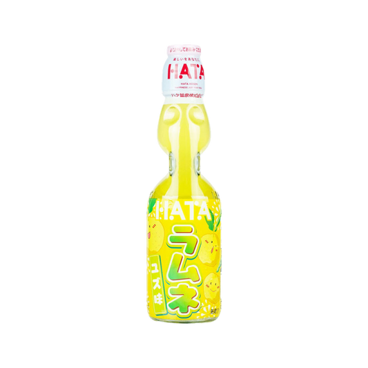 Ramune soda artificial yuzu flavour — bottle