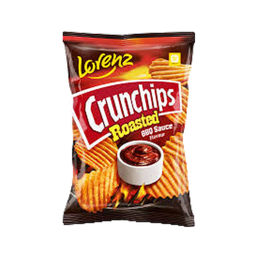 Lorenz crunchips roasted BBQ sauce flavour