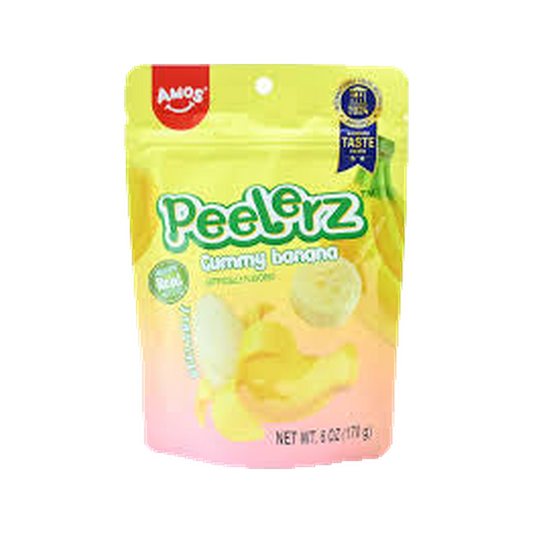 AMOS PEELERZ GUMMY BANANA 6OZ