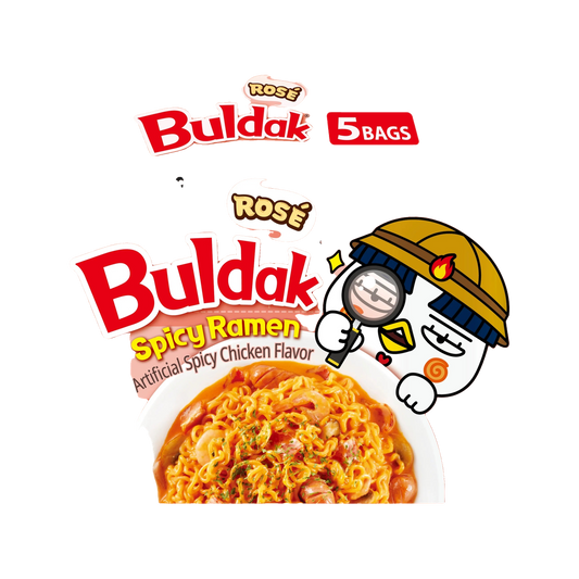 Rose Buldak spicy ramen