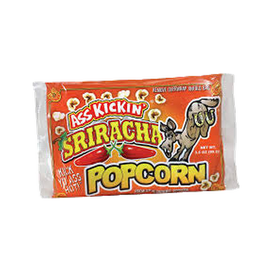 Ass Kickin' Sriracha Popcorn