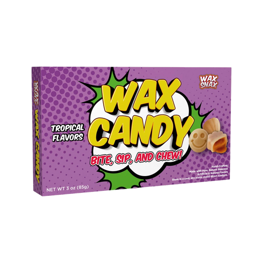 Wax snax wax candy tropical flavors