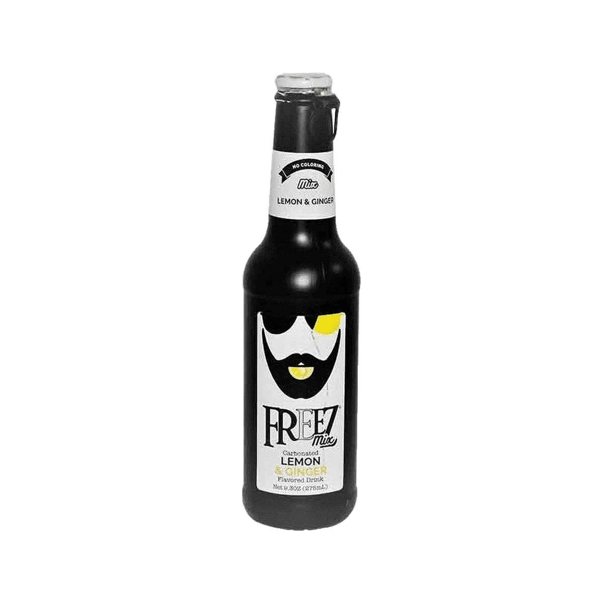 Freez Mix Carbonated Lemon & Ginger — bottle