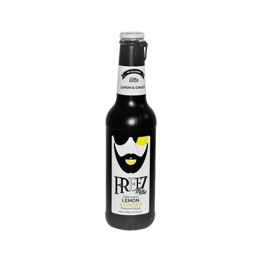 Freez Mix Carbonated Lemon & Ginger — bottle