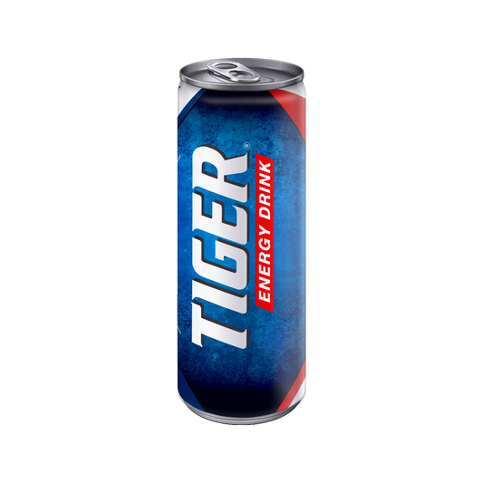 Tiger Energy Drink. — can