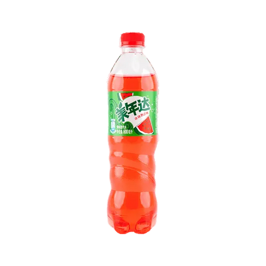 Mirinda Watermelon Flavored Soda — bottle