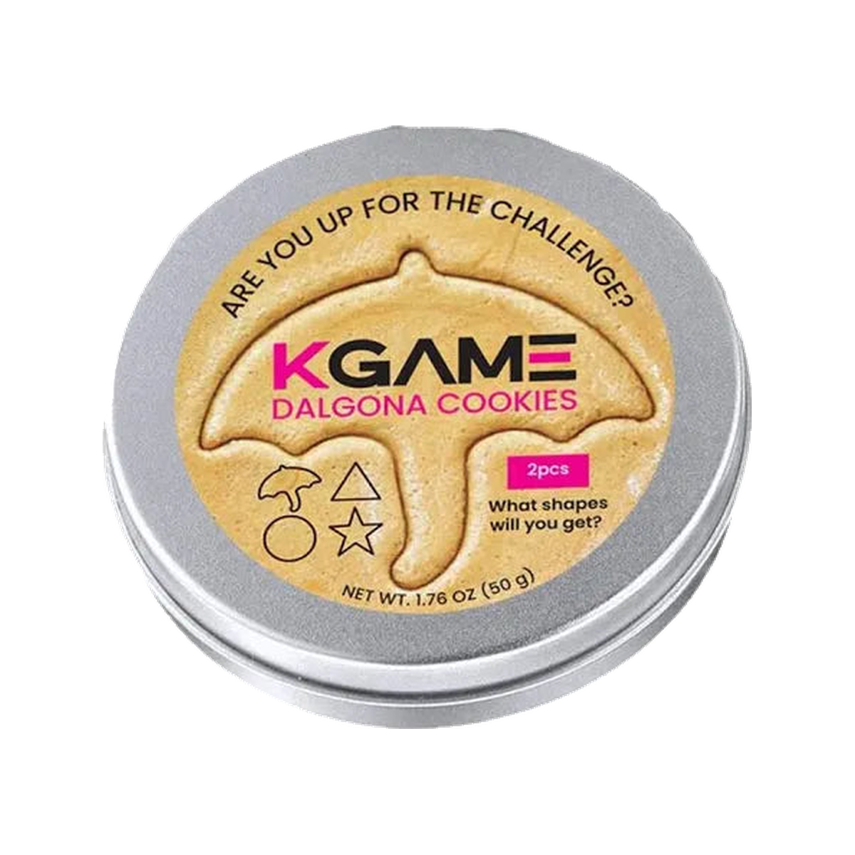 Kgame dalgona cookies — can