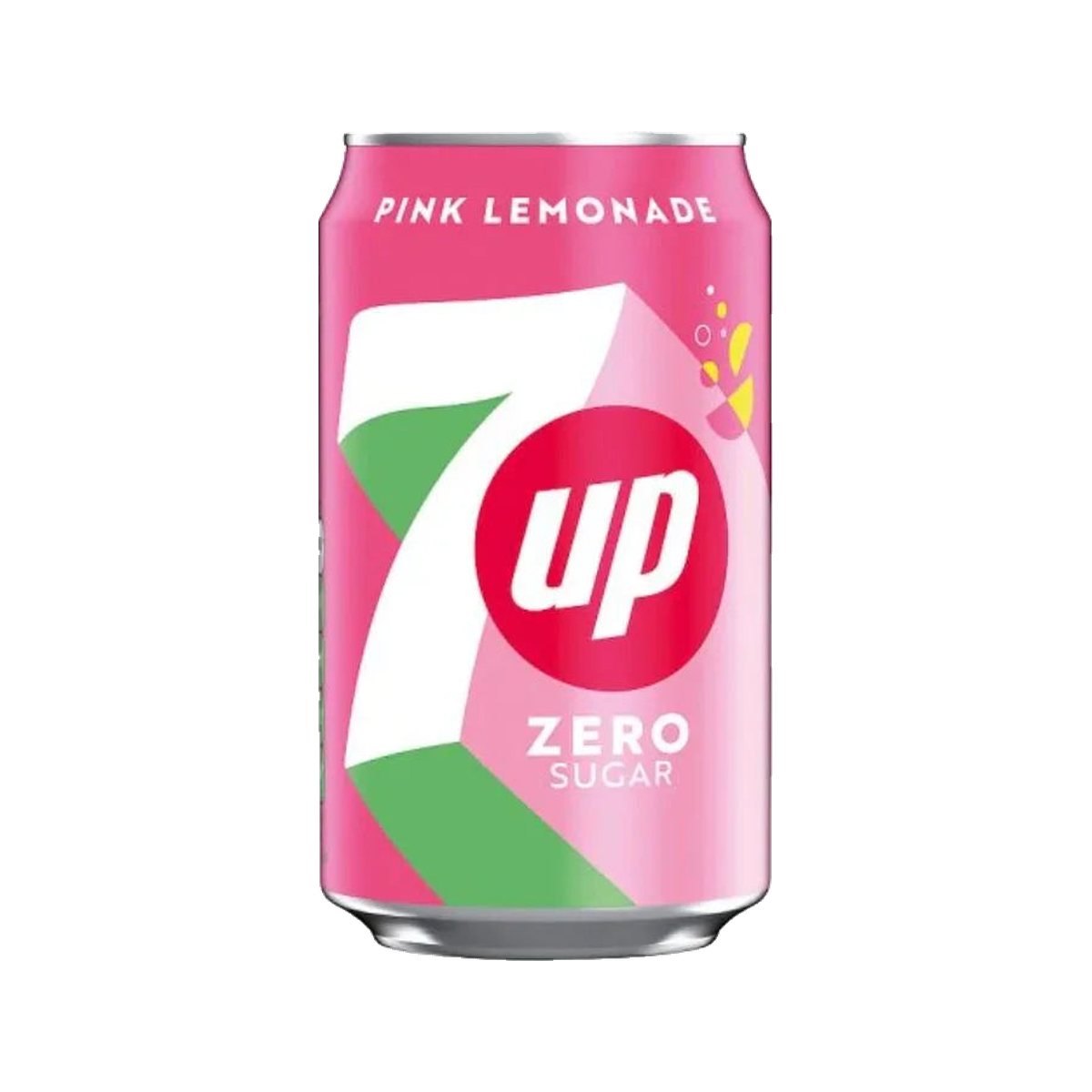 7up Pink Lemonade Zero Sugar — can