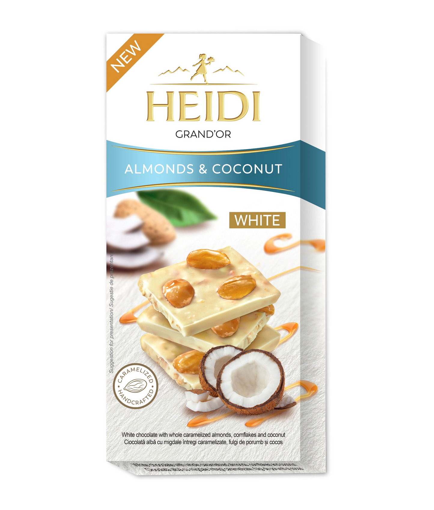 Heidi Grand'or Almonds & Coconut White